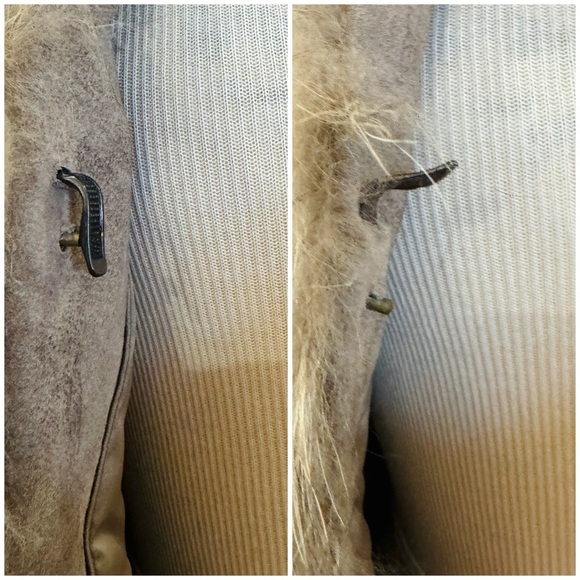 Vintage luxurious Genuine Fur Coat in shades of brown tan and cream - Picture 10 of 15